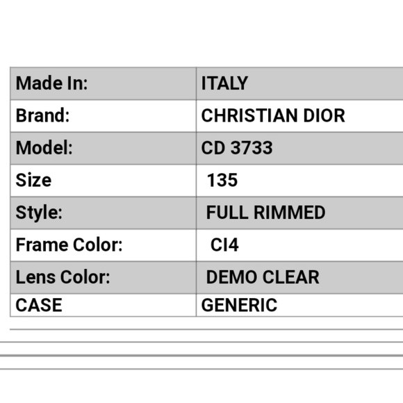 Dior frames - Picture 2 of 4